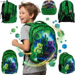 SCHOOL BACKPACK MINECRAFT BACK UP FOR