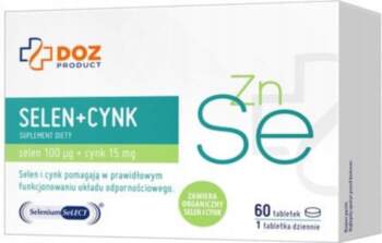 Selenium + Zinc, tablets, DOZ Product