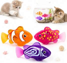 Set of 3 Robotic Fish Floating
