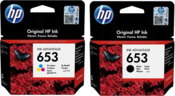 Set of inks HP 653 original