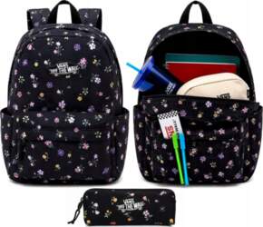 SET VANS BACKPACK + PENCIL CASE