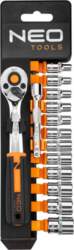 SOCKET WRENCHES 1/4 SET 14 PCS