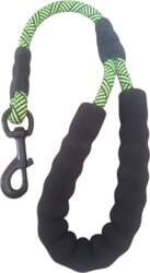 Strong short leash reflective training without