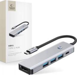 Tech-protect 5in1 HUB Adapter USB-C PD