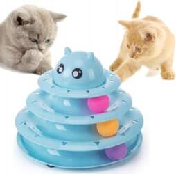 Tower with Balls for Cat Interactive