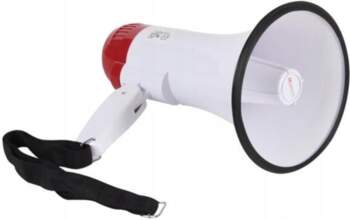 Velleman 10W megaphone with MP10SR recording