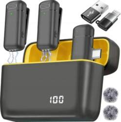 Wireless Microphone for Tie Recording for