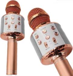 Wireless Microphone KARAOKE Bluetooth LED Speaker