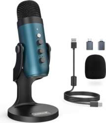 ZealSound PC Microphone, USB Condenser Microphone