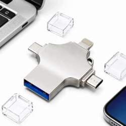 4in1 256GB USB-C Micro USB Flash