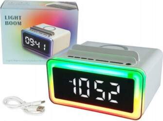 Adar Bluetooth speaker with clock, USB