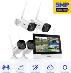 ANNKE 4x5MP WiFi Security Camera System