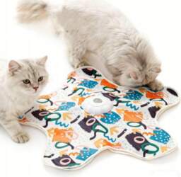 Automatic Cat Mat Interactive Toy with
