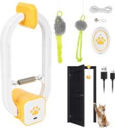 AUTOMATIC CAT TOY WITH DURABLE CONSTRUCTION