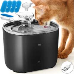 AUTOMATIC WATER CAT DRINKER WITHOUT SENSOR