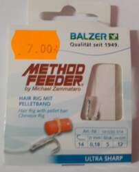 Balzer Hooks with leaders Method Feeder