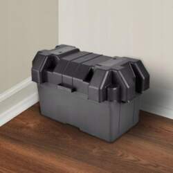 Battery Box with Strap Durable Heavy