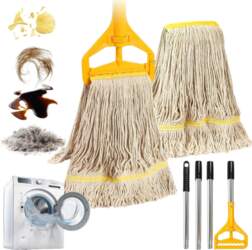 Bedee String Mop Tip Antibacterial Microfiber