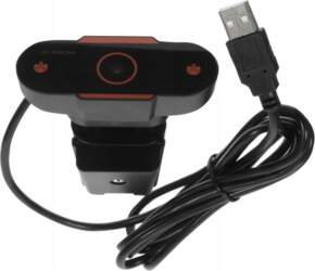 Black USB Computer Webcam with Clear