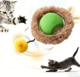 Cat toy – interactive, escaping ball