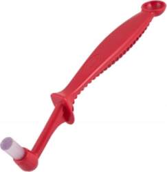 Cleaning brush for flask coffee maker