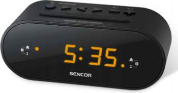 Clock radio with LED display Sencor