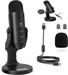 Computer Microphone Capacitive Gaming Studio Karaoke