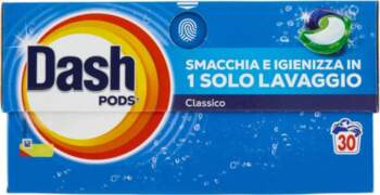 Dash Classico washing capsules 30 pcs