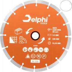Delphi tools DIAMOND BLADE 230 mm