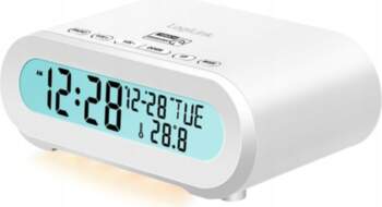 Digital Clock Radio LogiLink FM Temperature