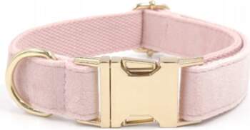Dog Collar Subtle Pink Durable size