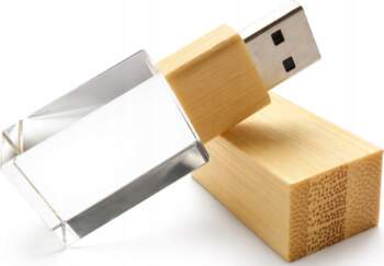 Eco-Friendly USB Flash Drive LED Pendrive