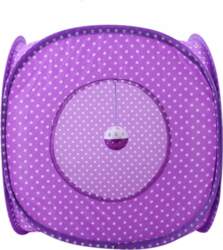 Folding Dotted Cat Tent Long Tunnel