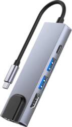 Fox HUB USB-C 5IN1 ETHERNET 4K