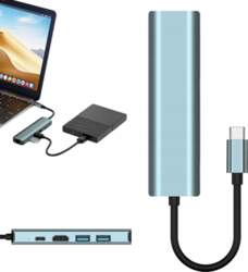 HUB ADAPTER 5 IN1 USB-C USB
