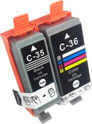Inks PGI-35 CLI-36 Black + Colour