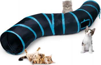 Interactive cat tunnel, foldable, 2-way, 127