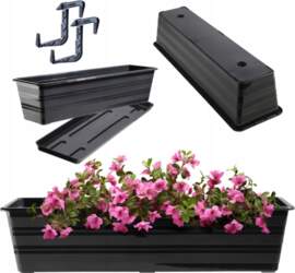 Kadax BALCONY BOX 59 cm FLOWER