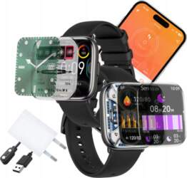 Men`s SMARTWATCH Devill Ewa Black Rectangular