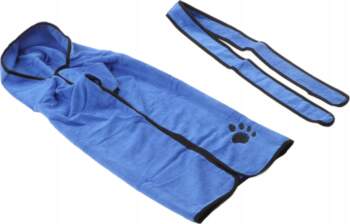 Microfibre Dog Drying Coat Quick Drying