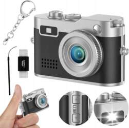 Mini Camera Keychain Retro Digital Camera