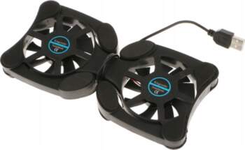 Mini Folding Foldable USB Dual Fan
