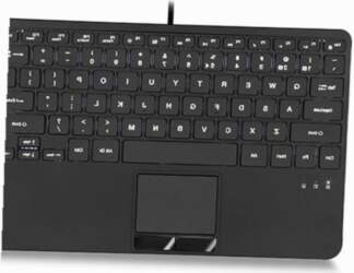 MINI USB BACKLIT KEYBOARD WITH TOUCHPAD