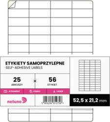 Netuno Self Adhesive Labels A4 25