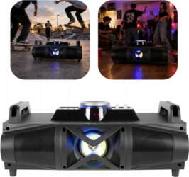 Party Mobile Bluetooth Speaker Karaoke LED