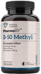 PharmoVit B-50 Methyl B-Complex Max+, 120