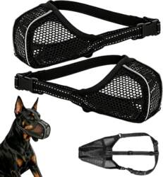 PHYSIOLOGICAL ADJUSTABLE MUZZLE FOR DOG LIGHTWEIGHT