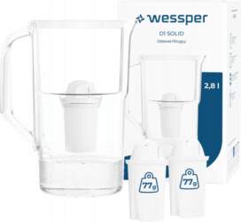 Plastic filter jug Wessper D1 SOLID