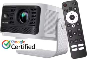 POWERFUL ANDROID CERTIFIED Google TV PROJECTOR