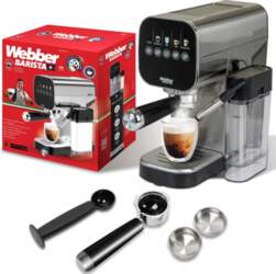 PRESSURE COFFEE MAKER SEMI-AUTOMATIC FLASK WEBBER